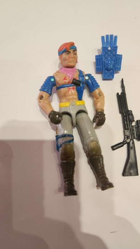 GI Joe 1986 Complete Zander Vintage Figures