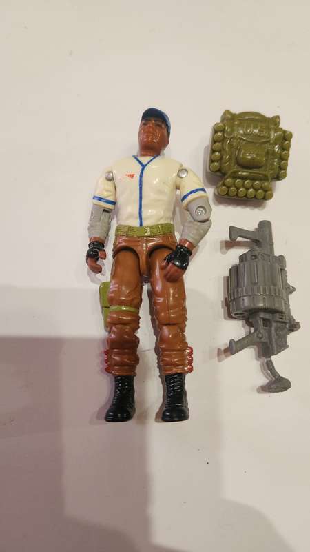 GI Joe 1988 Complete Hardball  Vintage Figures