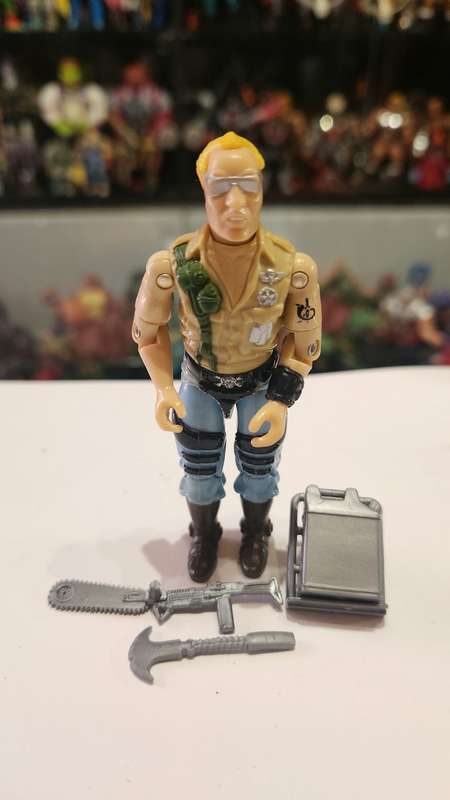 GI Joe 1984 Complete Buzzer Vintage Figures