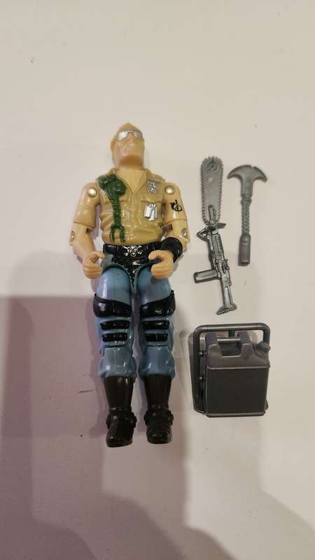 GI Joe 1984 Complete Buzzer Vintage Figures
