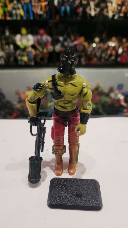 GI Joe 1989 Complete Darklon Vintage Figures