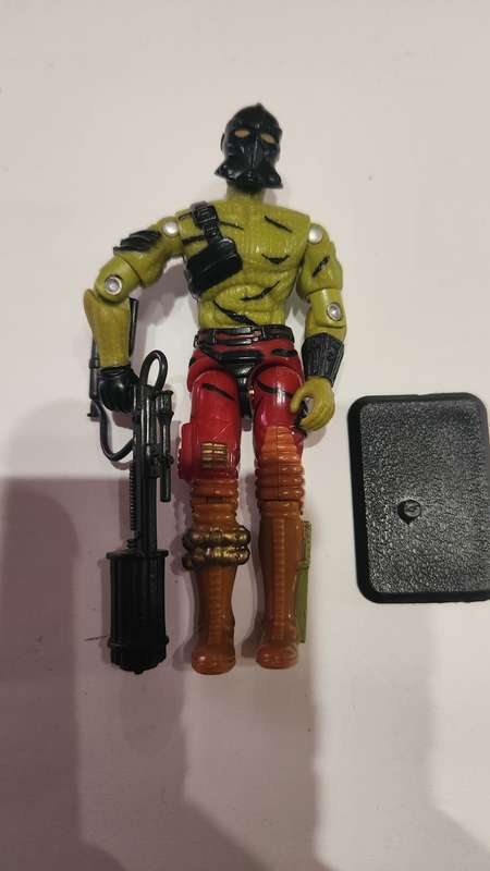 GI Joe 1989 Complete Darklon Vintage Figures