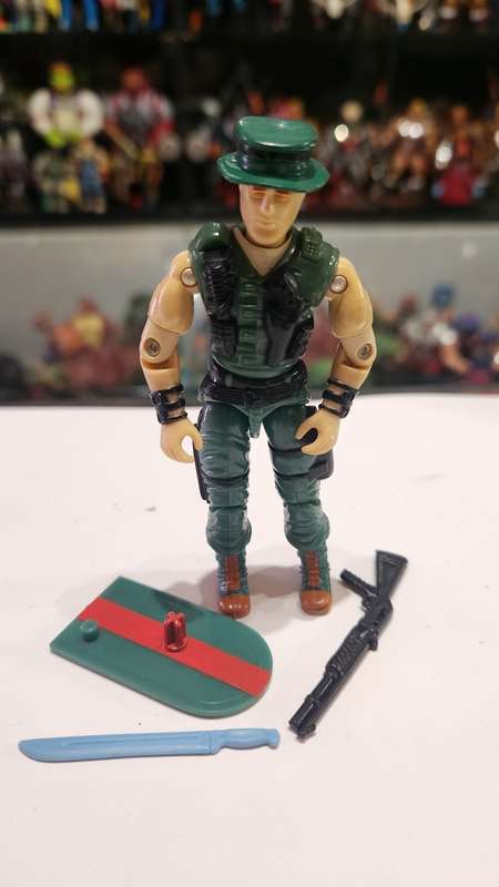 GI Joe 1988 Complete MUSKRAT Vintage Figures