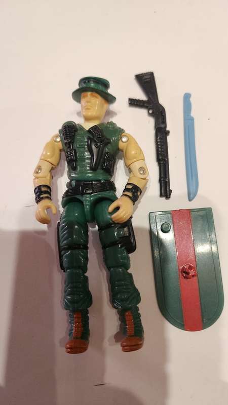 GI Joe 1988 Complete MUSKRAT Vintage Figures