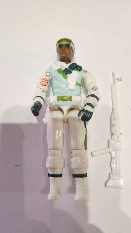 GI Joe 1986 Complete Iceberg Vintage Figures