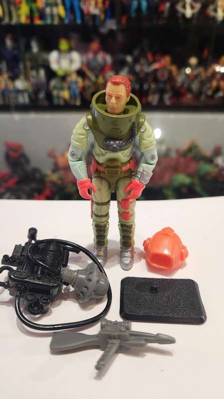 GI Joe 1989 Complete DEEP SIX Vintage Figures