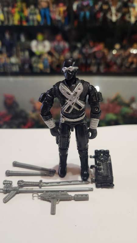 GI Joe 1989 Complete Snake Eyes Vintage Figures