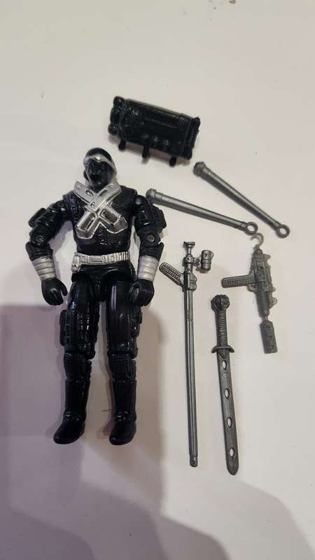 GI Joe 1989 Complete Snake Eyes Vintage Figures