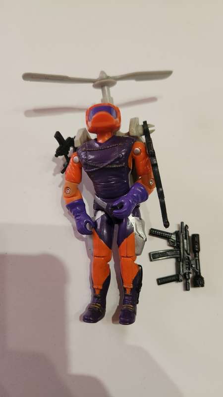 GI Joe 1989 Complete ANNIHILATOR Vintage Figures