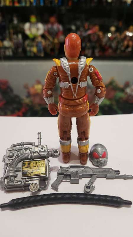 GI Joe 1988 Complete Charbroil Vintage Figures