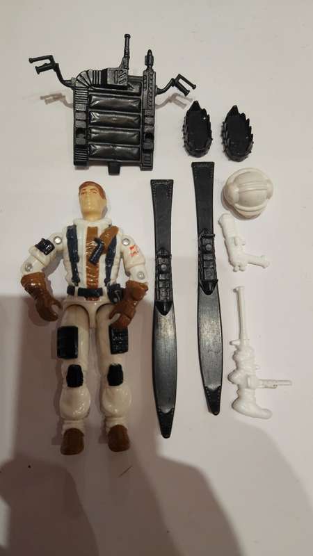 GI Joe 1986 Complete Blizzard Vintage Figures