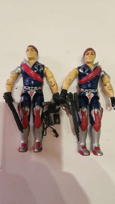 GI Joe 1985 Complete Tomax And Xamot Vintage Figures