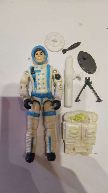 GI Joe 1990 Sub-Zero Vintage Figures