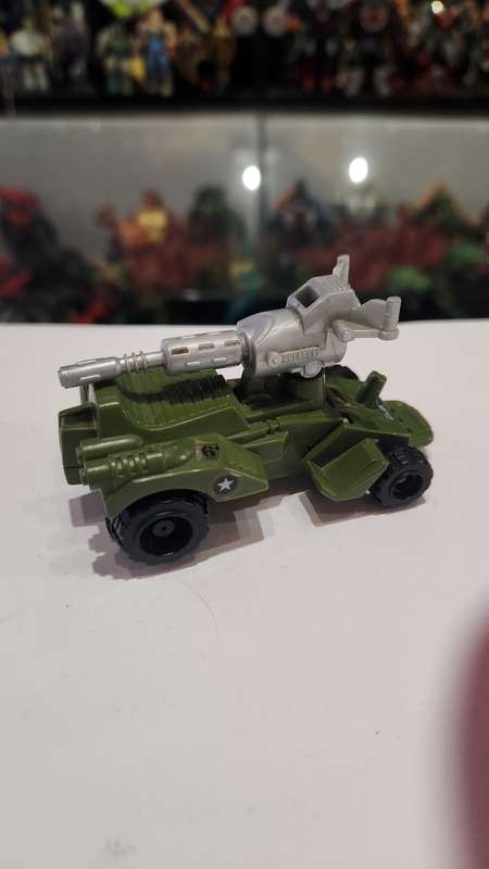 GI Joe 1988 Complete Motorized Tank Car Vintage Figures
