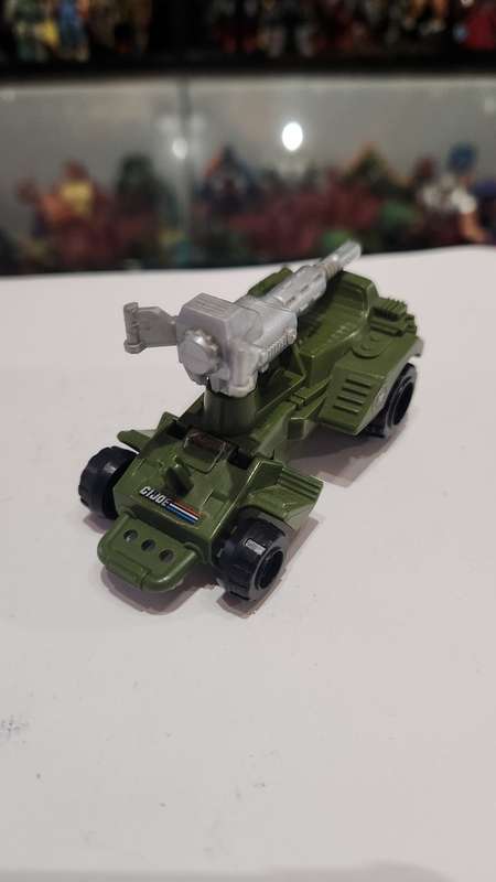 GI Joe 1988 Complete Motorized Tank Car Vintage Figures