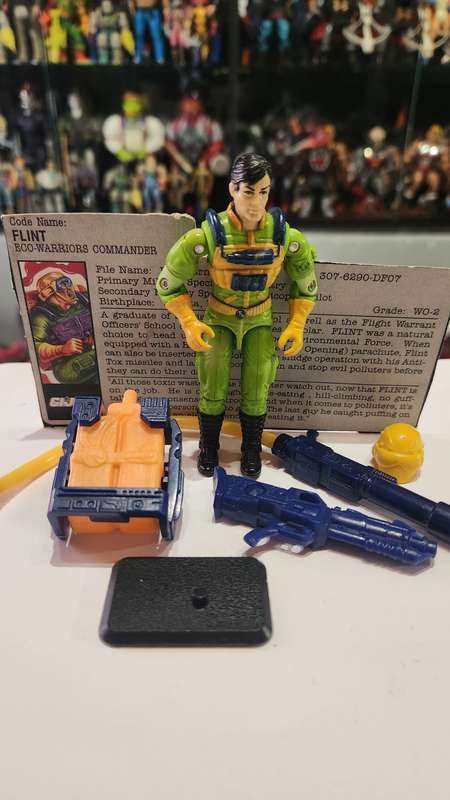GI Joe 1991 Complete Flint v3 Vintage Figures