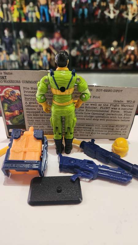 GI Joe 1991 Complete Flint v3 Vintage Figures