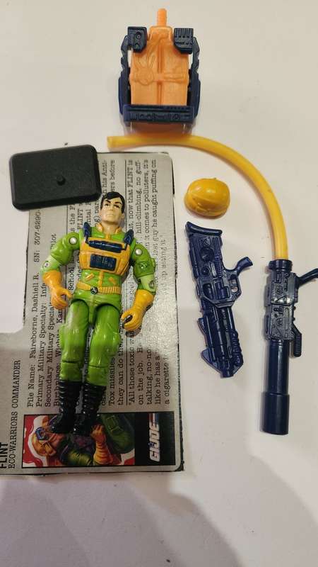 GI Joe 1991 Complete Flint v3 Vintage Figures