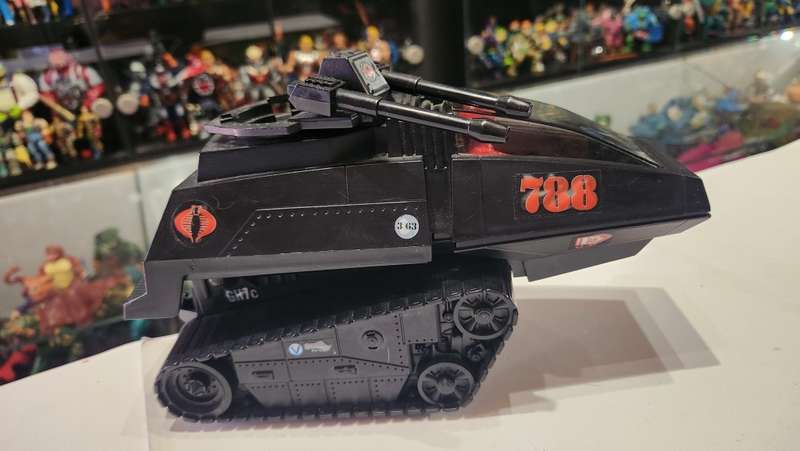 GI Joe 1983 Complete Cobra Hiss with Driver Vintage Figures