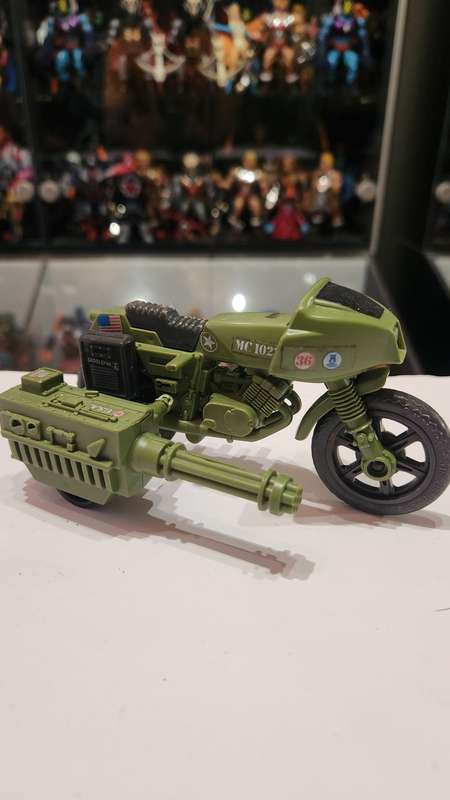 GI Joe 1982 Complete Ram Rapid Fire Motorcycle Vintage Figures