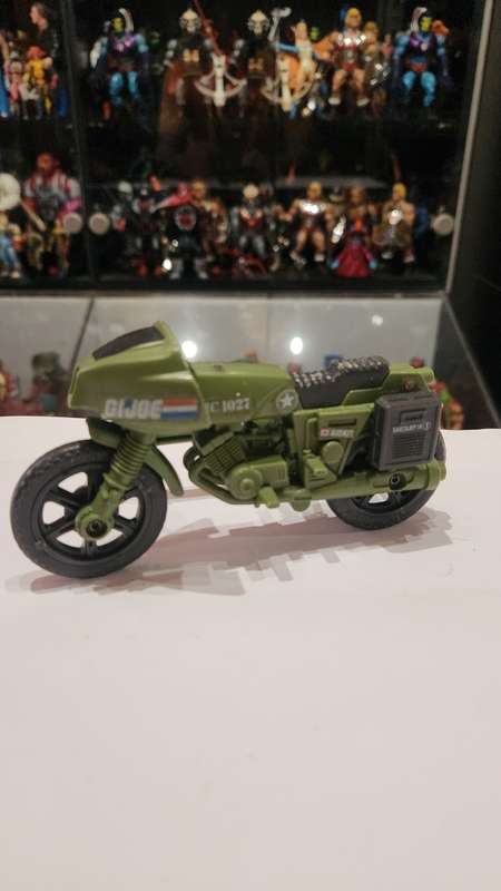 GI Joe 1982 Complete Ram Rapid Fire Motorcycle Vintage Figures