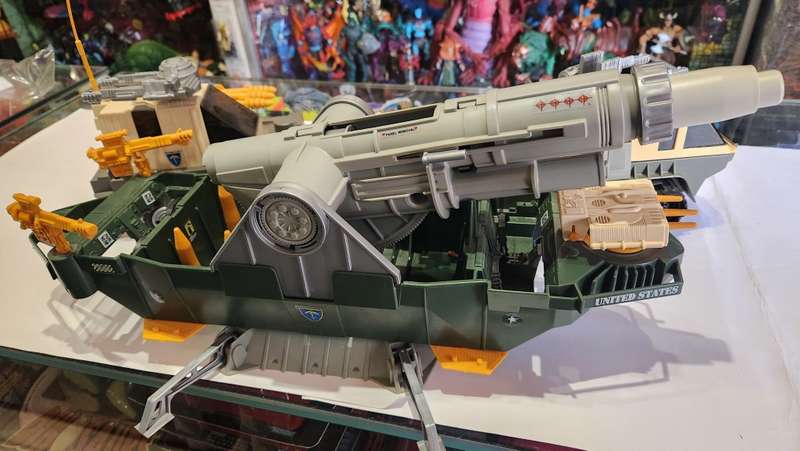 GI Joe 1989 Complete Thunderclap with Long Range Vintage Figures