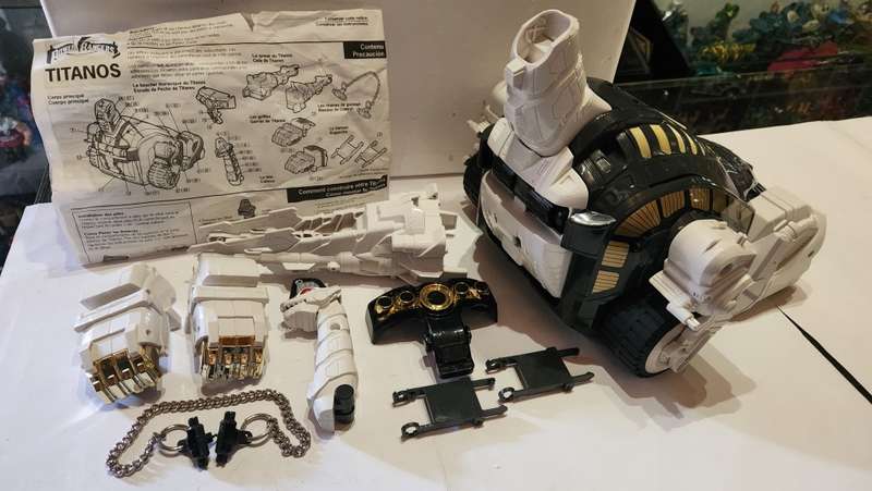 1993 Complete Boxed Titanos Bandai From Mighty Morphin Power Rangers Vintage Figure