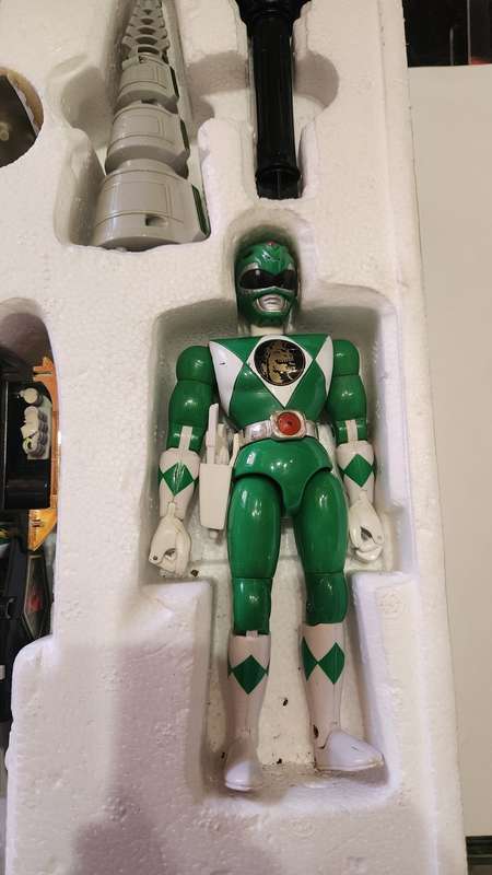 1993 Boxed Dragonzord Bandai From Mighty Morphin Power Rangers Vintage Figure