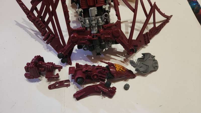 1983 Boxed Zoids Krark Prince Of Darkness Vintage Figure