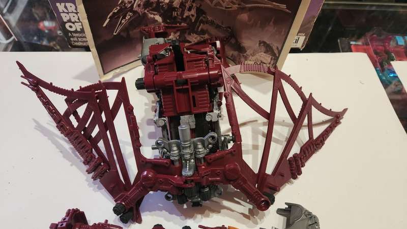 1983 Boxed Zoids Krark Prince Of Darkness Vintage Figure
