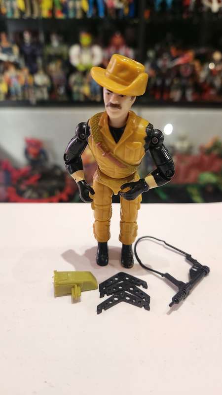 The Corps 1986 Complete Boomerang Billy Vintage Figure