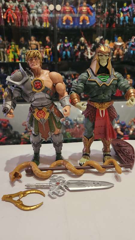Motuc Complete Snake Armor He-Man/Battle Armor King Hsss Masters Of The Universe Classics Figure