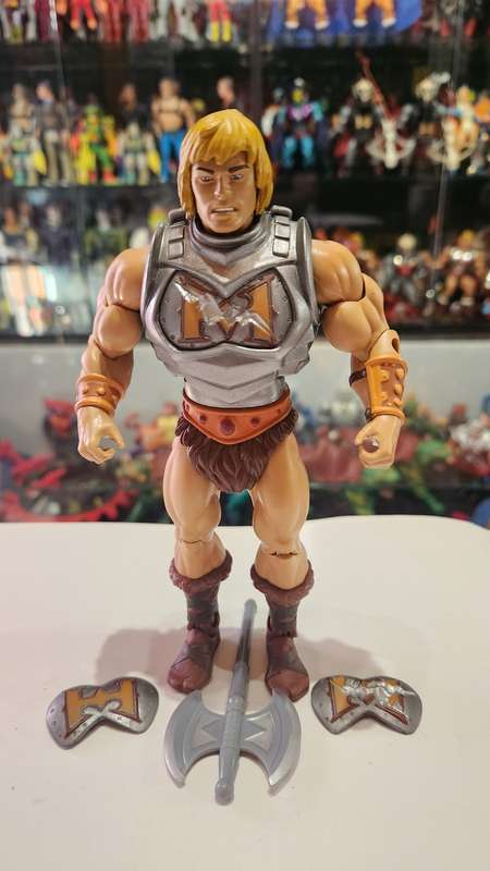 Motuc Complete Battle Armor He-Man Masters Of The Universe Classics Figure He-Man