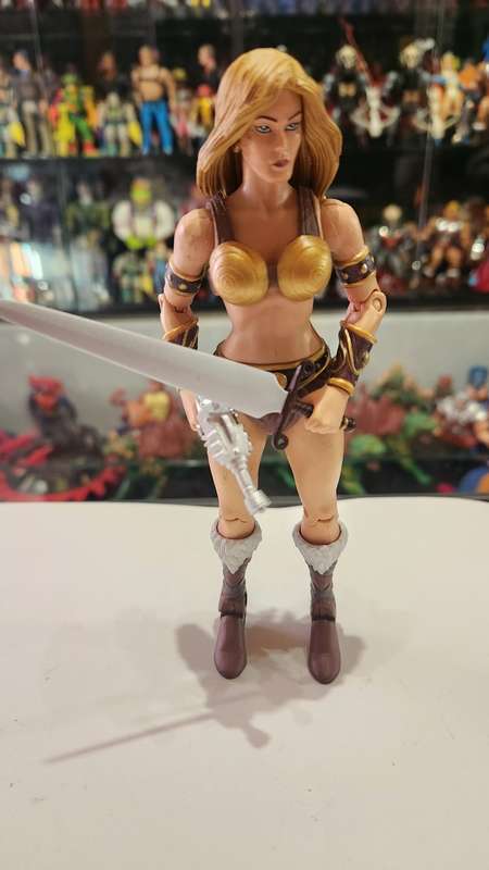 Motuc Complete Battleground Teela  Masters Of The Universe Classics Figure He-Man