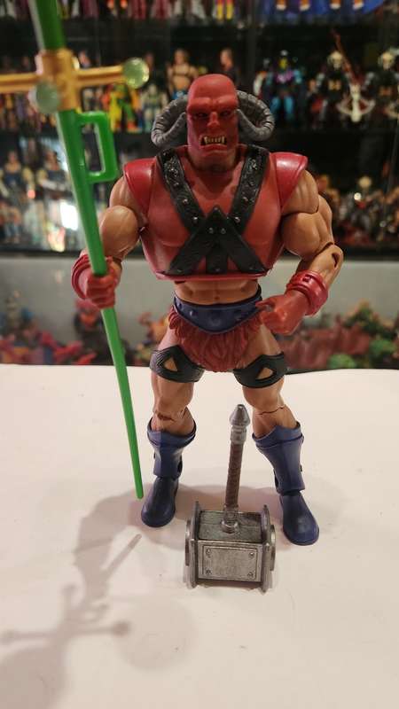 Motuc Complete Goat Man Masters Of The Universe Classics Figure He-Man