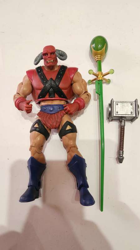 Motuc Complete Goat Man Masters Of The Universe Classics Figure He-Man