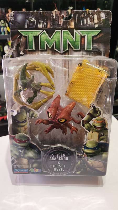 2006 Moc Tmnt Spider Aracknor and Jersey Devil Teenage Mutant Ninja Turtles