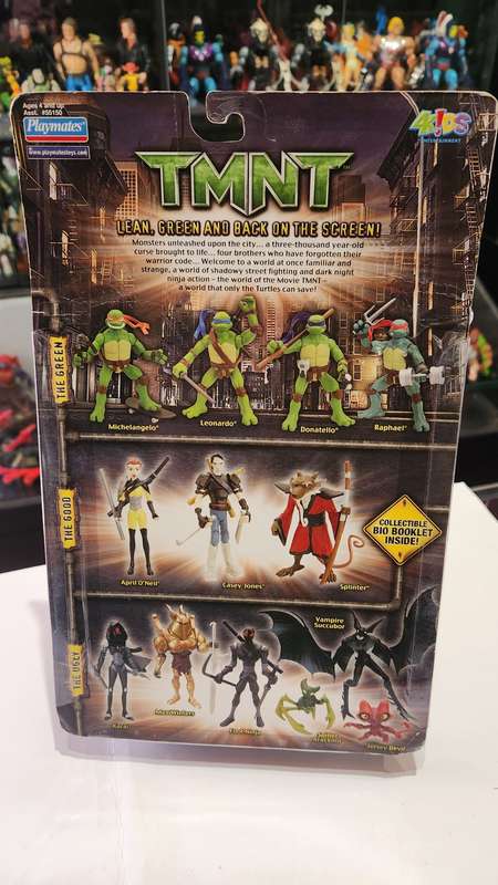 2006 Moc Tmnt Spider Aracknor and Jersey Devil Teenage Mutant Ninja Turtles