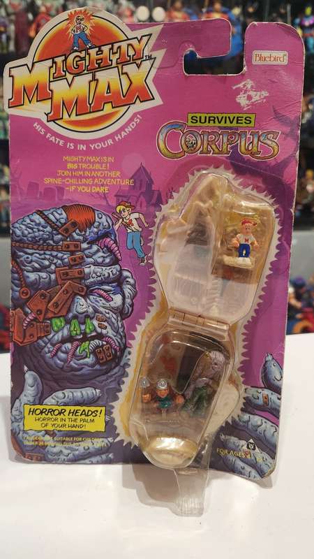 Moc 1993 Mighty Max Corpus Vintage Figures
