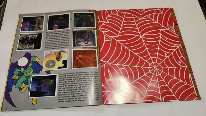 1995 Complete Spiderman Panini Sticker Album Vintage Figure