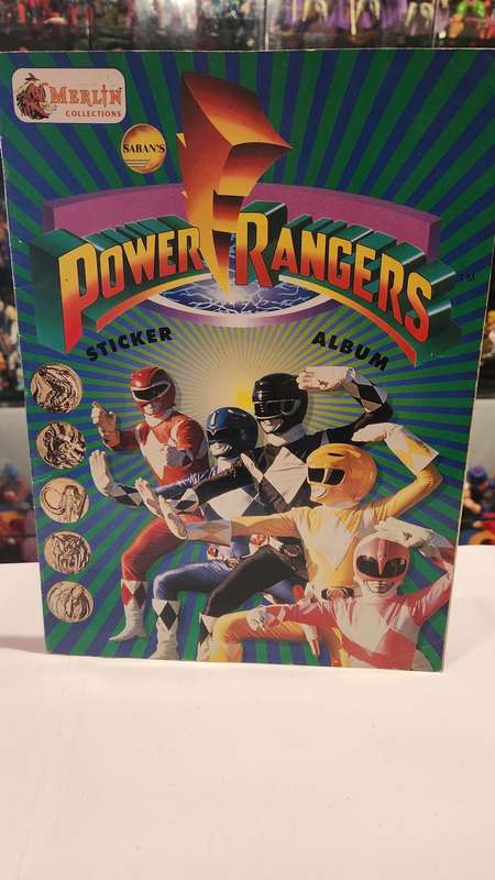 1994 Complete Power Rangers Sticker Album