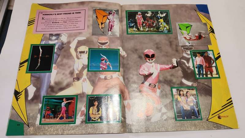 1994 Complete Power Rangers Sticker Album