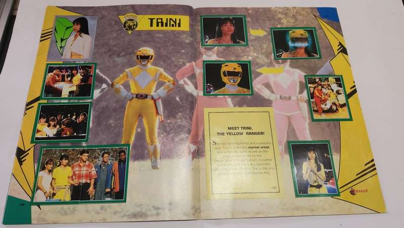1994 Complete Power Rangers Sticker Album