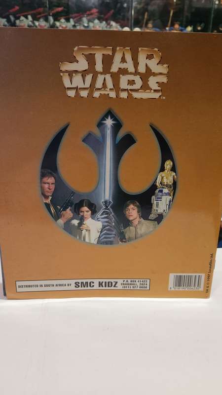 1996 Complete Star Wars Panini Sticker Album Vintage Figure
