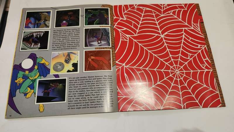 1995 Complete Spiderman Panini Sticker Album Vintage Figure