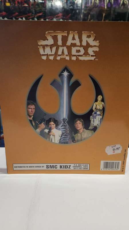 1996 Complete Star Wars Panini Sticker Album Vintage Figure