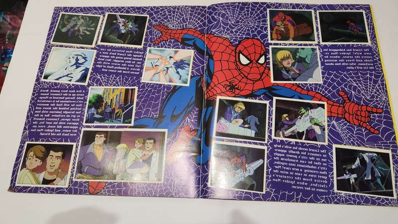 1995 Complete Spiderman Panini Sticker Album Vintage Figure