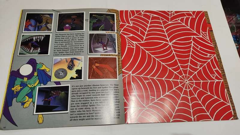 1995 Complete Spiderman Panini Sticker Album Vintage Figure