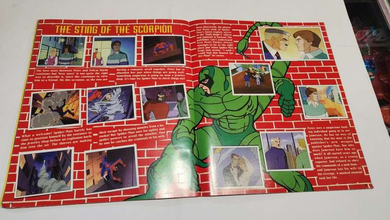 1995 Complete Spiderman Panini Sticker Album Vintage Figure