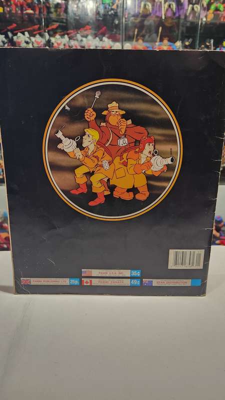 1987 Complete Filmation Ghostbusters Panini Sticker Album Vintage Figure